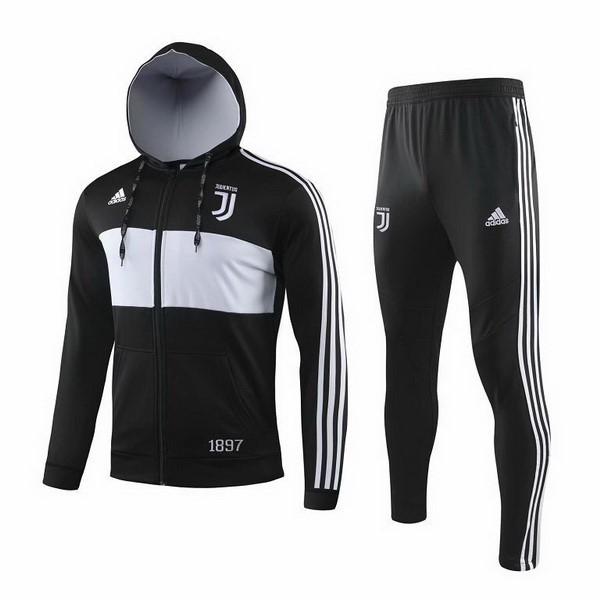 Survetement Football Juventus 2019-20 Gris Noir